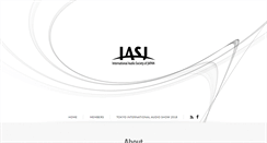 Desktop Screenshot of iasj.info